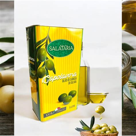 Оливковое масло Salataria (Olive pomace oil), 5 л. - купить с доставкой ...