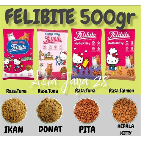 Jual FELIBITE 500gr Makanan Kering Kucing Cat Food Dray Food