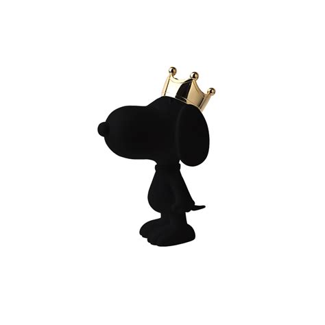 Snoopy Crown Peanuts Figurine 65 Cm Bicolor Leblon Delienne