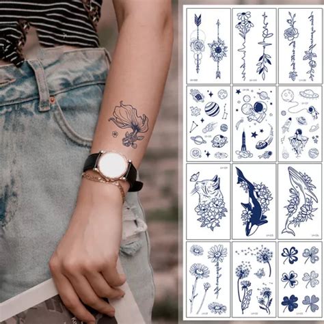 3d Waterproof Women Men Tattoo Temporary Tattoos Stickers Fake Tattoo Body Art S Eur 4 01