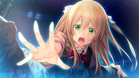Oosaki Shin Ya Yasouji Ai Innocent Bullet Game Cg 1girl Blonde Hair Female Focus Green