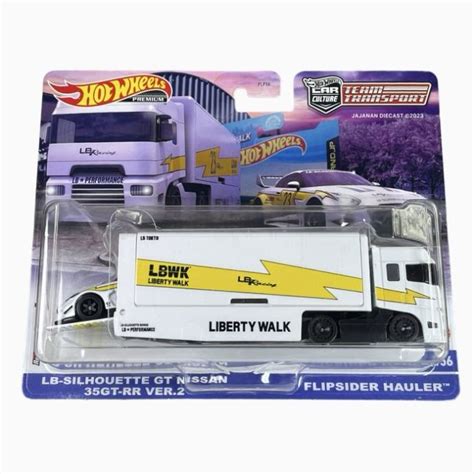 Hot Wheels Premium Team Transport Liberty Walk Nissan Gtr R