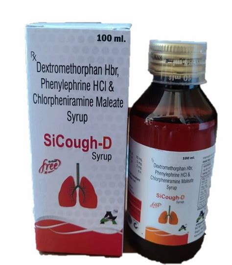 Dextromethorphan Hydrobromide Cough Syrup Ml At Rs Bottle In