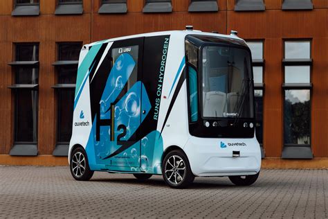 The First Autonomous Hydrogen Vehicle In The World Showcased In Tartu