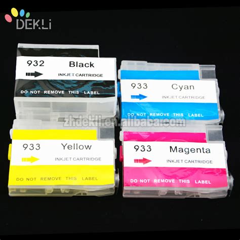 4 Color Cartridge For Hp Officejet 7510 Hp Officejet 7512 Refill Ink