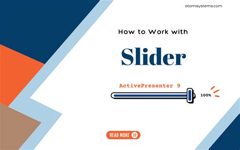 How To Work With Sliders In ActivePresenter 9