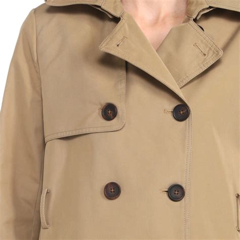 Плащ женский, коричнево-бежевый, 46RU/M — Maison David