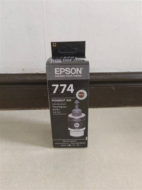 Genuine Epson Ink 774 Black | Lazada PH