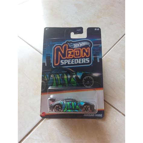 Jual Hot Wheels Nissan 350Z Special Edition Neon Speeders Shopee Indonesia