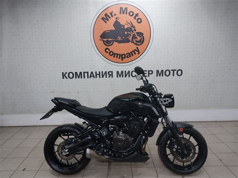 Купить б у Yamaha MT 07 FZ 07 инжектор 6 передач в Москве чёрный naked bike 2020 года на Авто