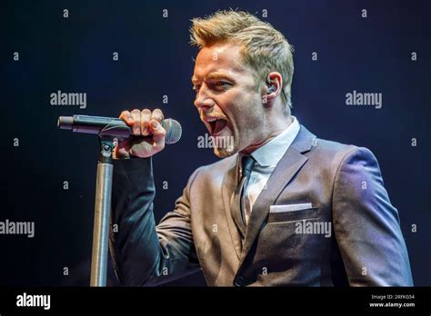 Irish Singer Songwriter And Musician Ronan Keating Performs Live In