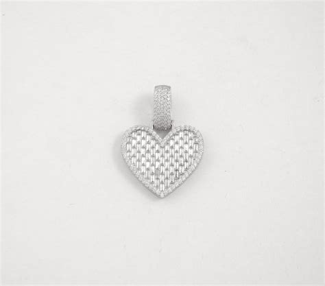 Silver Love Heart Pendant - Smiths Jewellers