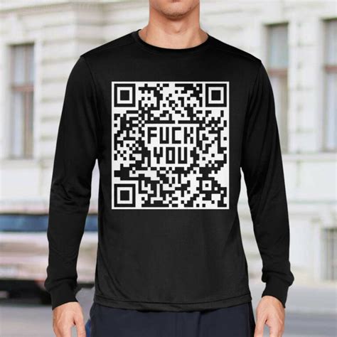 Fuck You QR Code Shirt Icestork