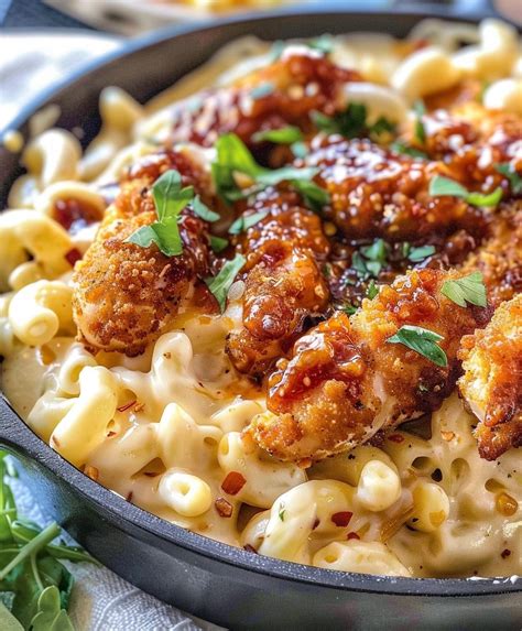 Honey Pepper Chicken Mac And Cheese Recipe Flash