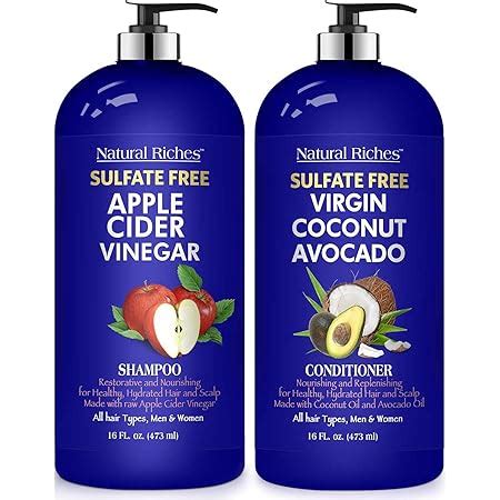 Amazon Majestic Pure Apple Cider Vinegar Shampoo And Avocado