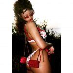 New Look Of Rihanna Curly Bangs And A Seductive Bikini With Cherries The Fappening