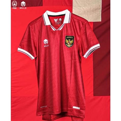 Jual Indonesia National Team Jersey Mills Original Shopee Indonesia