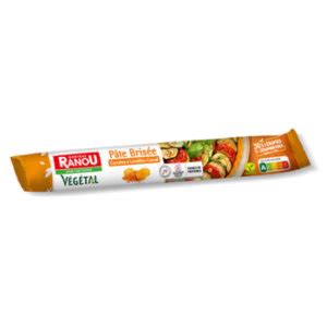 Monique Ranou Vegetal – Pâte à tarte brisée végétale (30% de légumes & légumineuses) - Élu ...