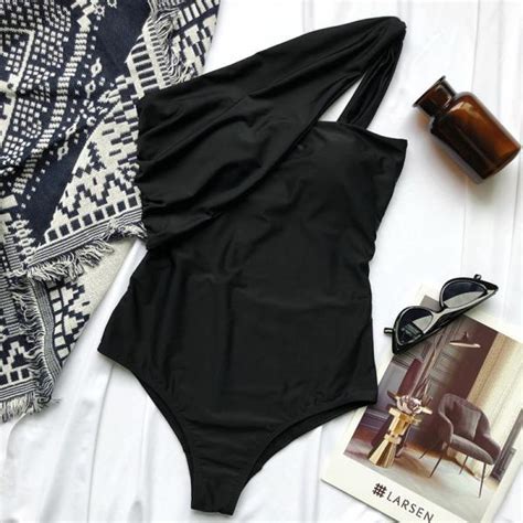 Solid Color Sexy High Waist Bikini Swimsuit On Luulla