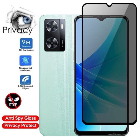 Oppo A57 A77 A77s A74 4g 5g 2022 A17 A17k A16 A16k A15 Privacy Screen Protector Tempered Glass