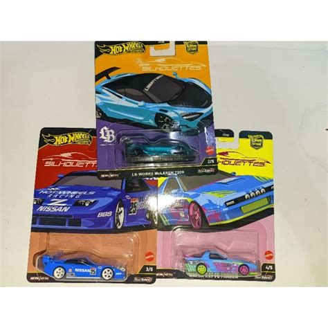 Jual Hot Wheels Premium Dash G Series Silhouettes Lb Works Mclaren Mazda Rx Pandem Nissan Zx