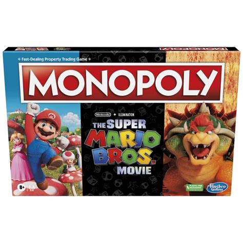 Super Mario Bros The Movie Monopoly Board Game Party Expert