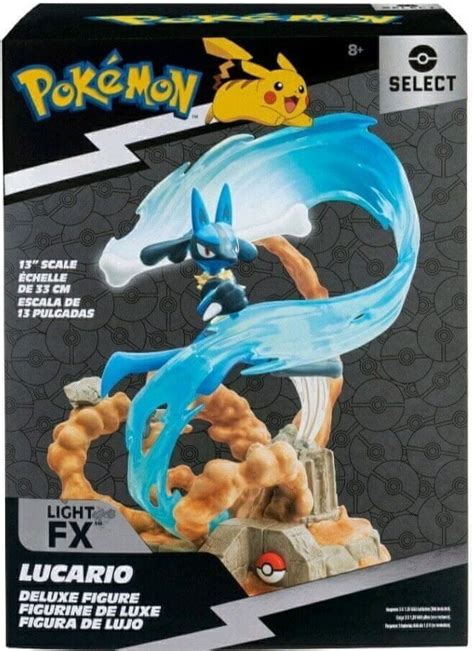 Jazwares Pok Mon Select Lucario Deluxe Th Anniversary Sv T C So Ka