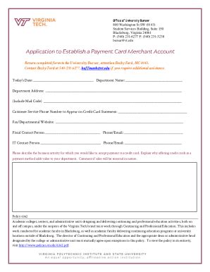 Fillable Online Return Completed Form To The University Bursar