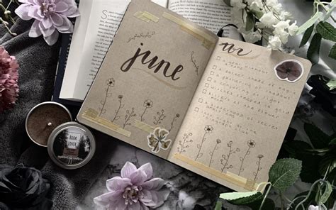 Plan With Me June Reading And Bullet Journal Setup Julie Anna S