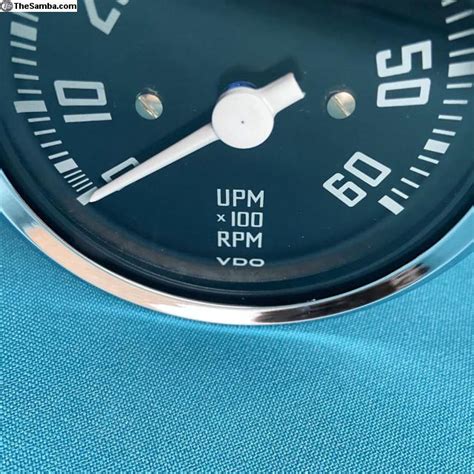 TheSamba VW Classifieds Mint 80mm VDO 6000rpm Tach 6v Or 12v