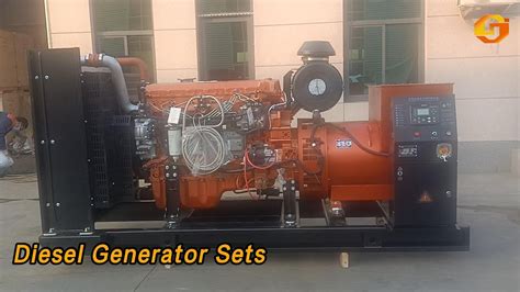 4 Cylinder Diesel Generator Sets Power Supply 100 KW High Current - YouTube