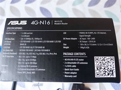 Wi-Fi роутер Asus 4G-N16 (4G-N16) — купить по низкой цене в интернет ...