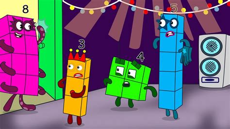 Dont Make Noise Numberblocks 3 4 5 Numberblocks Fanmade Coloring