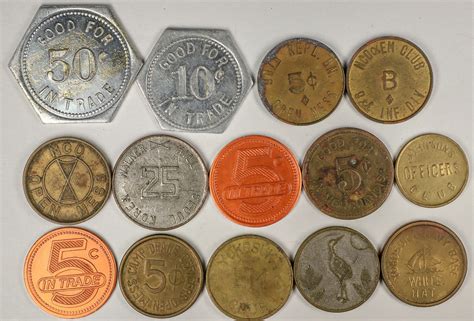 World War Ii Japan And Korean War Tokens 123089