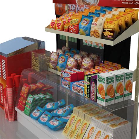 Kiosk Parts 3d Model Cgtrader
