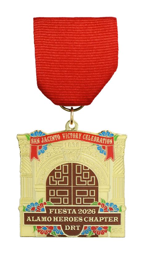 2026 Fiesta Medals in San Antonio | Monarch Trophy Studio
