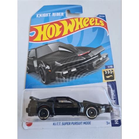 Hot Wheels Knight Rider K I I T Super Pursuit Mode Lote H Shopee Brasil