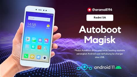 Autoboot Redmi A Menggunakan Magisk Autoboot Youtube