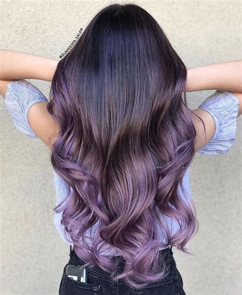 Smokey Purple Using Guy Tang S MyDentity Lilac Hair Hair Color Purple