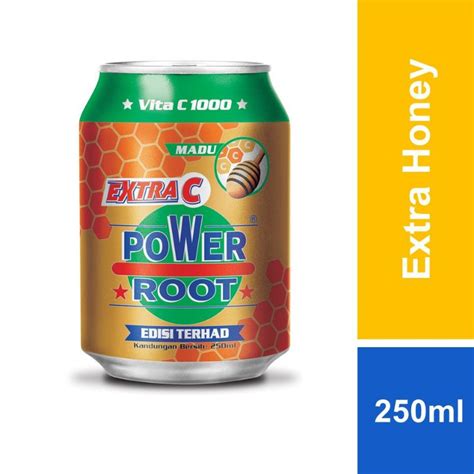 Power Root Extra C Edisi Terhad Madu 250ml Shopee Malaysia
