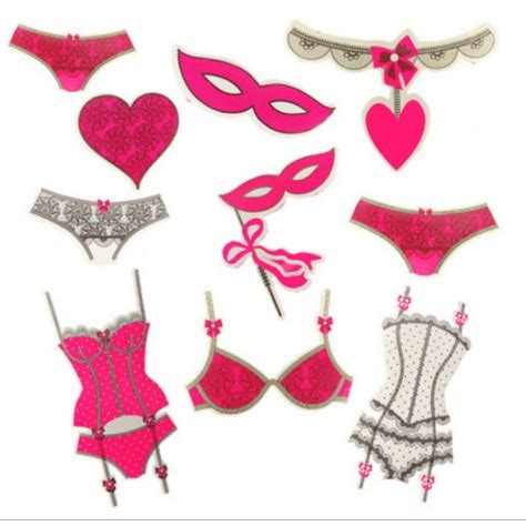 Painel Festa Chá de Lingerie 10 Peças Kit Decoração Chá de Lingerie Shopee Brasil