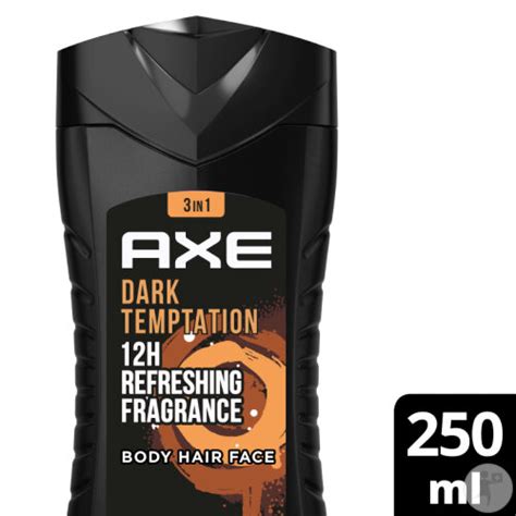 Axe Gel Douche Et Shampoing 3en1 Dark Temptation 250ml Newpharma