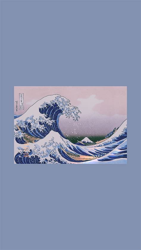 Amoled Great Wave Off Kanagawa Hd Phone Wallpaper Pxfuel