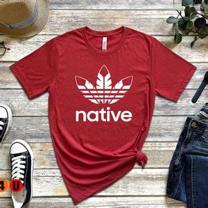 Native Adidas Feather Logo Native Pride Native Adidas Etsy