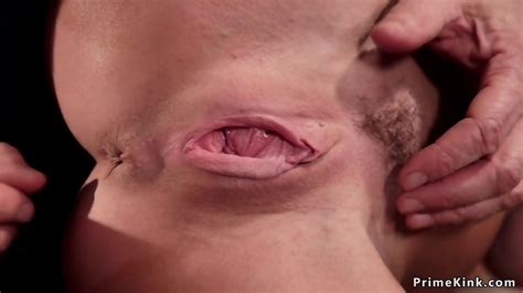 Busty Slave Squirter Anal Toyed Bondage