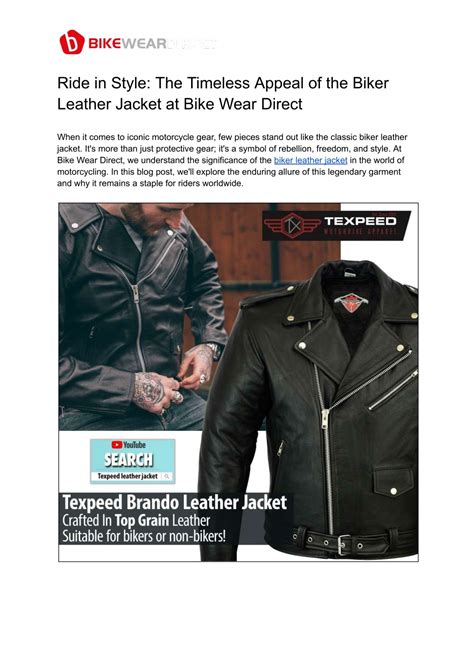 ride  style  timeless appeal   biker leather jacket