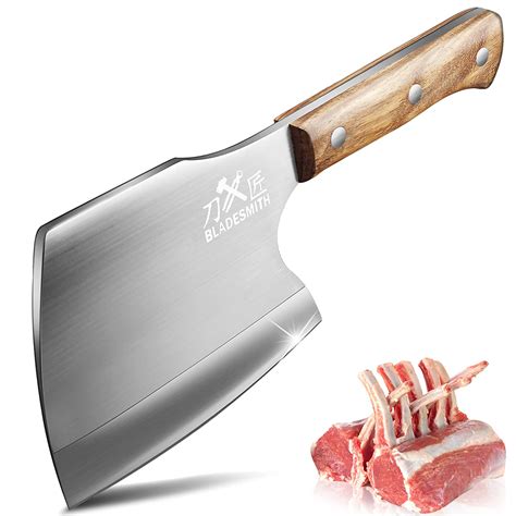 Amazon Bladesmith Meat Cleaver Butcher Axe Bone Chopper Heavy Duty