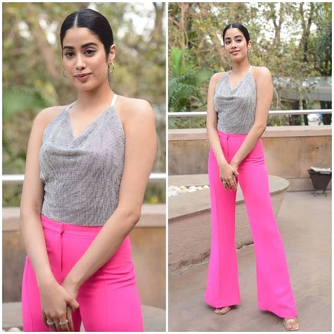 Janhvi Kapoor Embrace The Hot Pink Color Trend In Her Own Style K