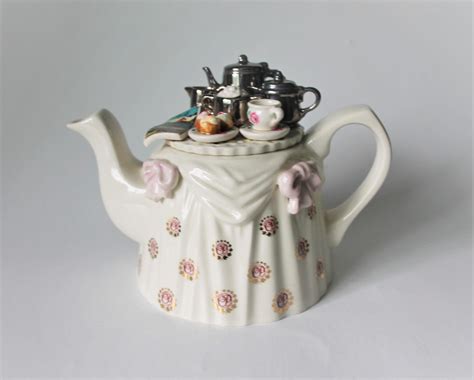 Paul Cardew Teapot For Canadian Pacific Hotels Banff Springs Etsy