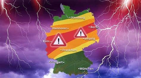 Meteorologe Warnt Jetzt Vor Unwetter Superzellen Mit Hagel Kommen